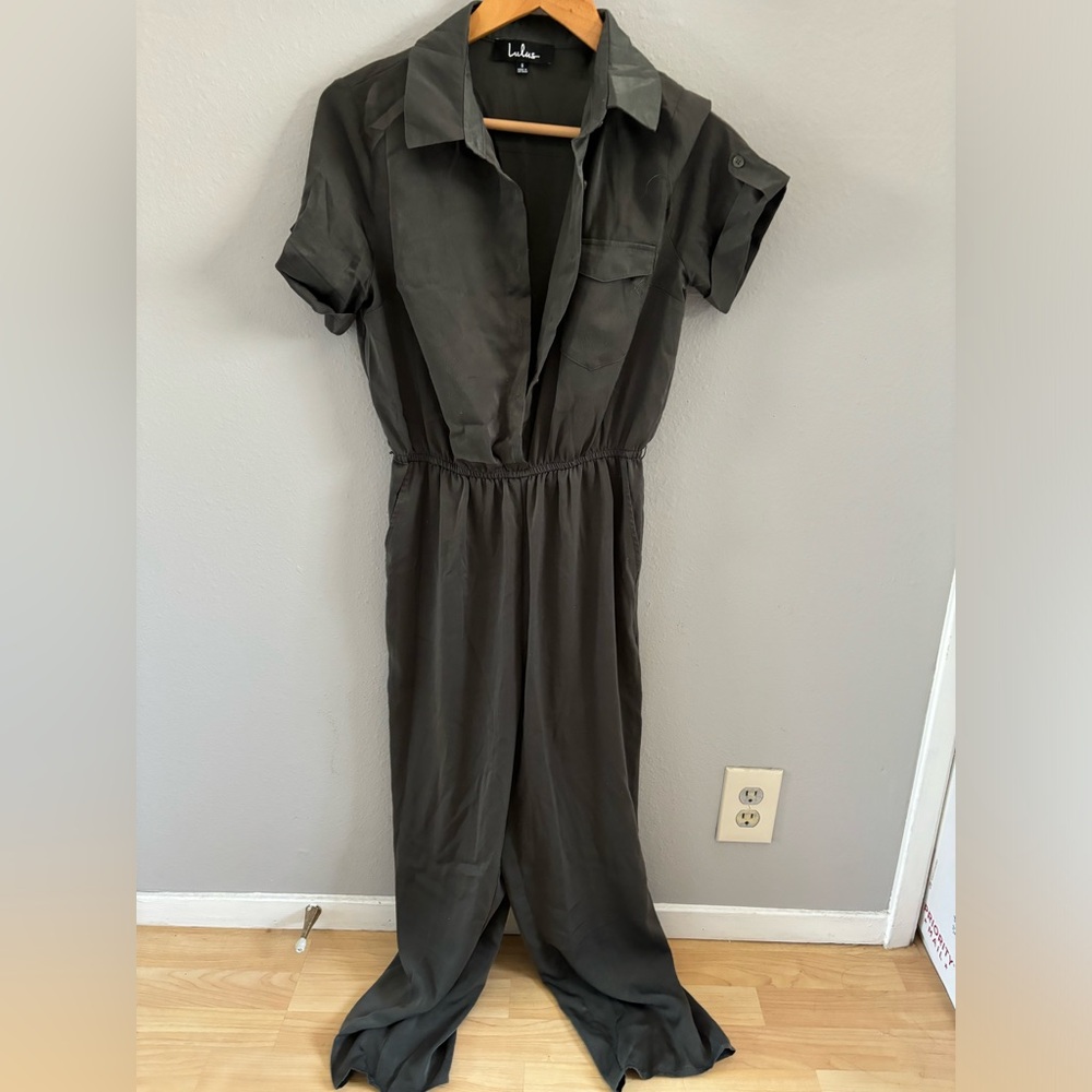 Lulus love geeen jumpsuit
